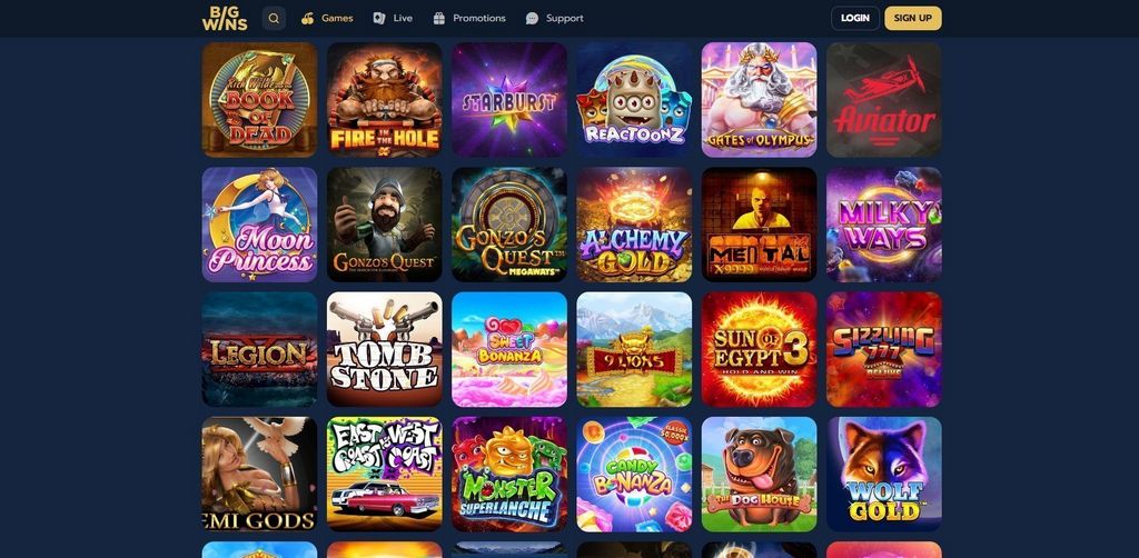 Bigwins Casino Site Review 2025
